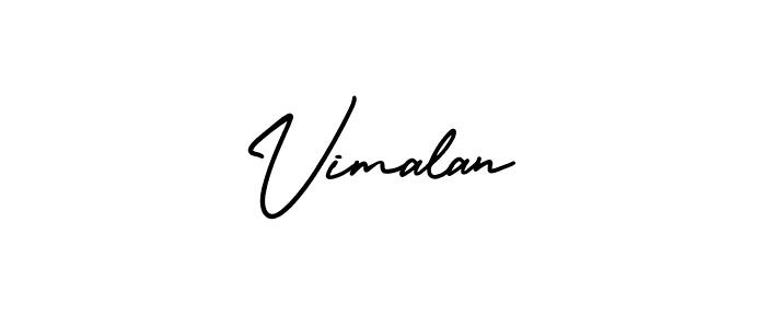 Similarly AmerikaSignatureDemo-Regular is the best handwritten signature design. Signature creator online .You can use it as an online autograph creator for name Vimalan. Vimalan signature style 3 images and pictures png