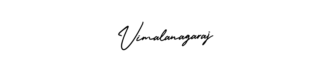 It looks lik you need a new signature style for name Vimalanagaraj. Design unique handwritten (AmerikaSignatureDemo-Regular) signature with our free signature maker in just a few clicks. Vimalanagaraj signature style 3 images and pictures png