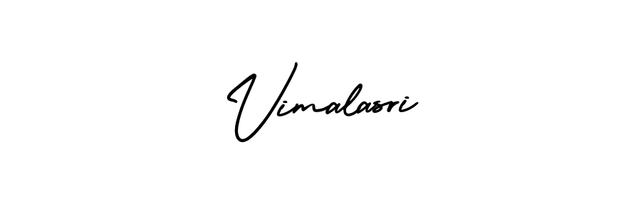 Also You can easily find your signature by using the search form. We will create Vimalasri name handwritten signature images for you free of cost using AmerikaSignatureDemo-Regular sign style. Vimalasri signature style 3 images and pictures png