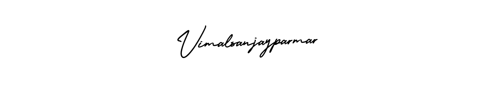 The best way (AmerikaSignatureDemo-Regular) to make a short signature is to pick only two or three words in your name. The name Vimalsanjayparmar include a total of six letters. For converting this name. Vimalsanjayparmar signature style 3 images and pictures png