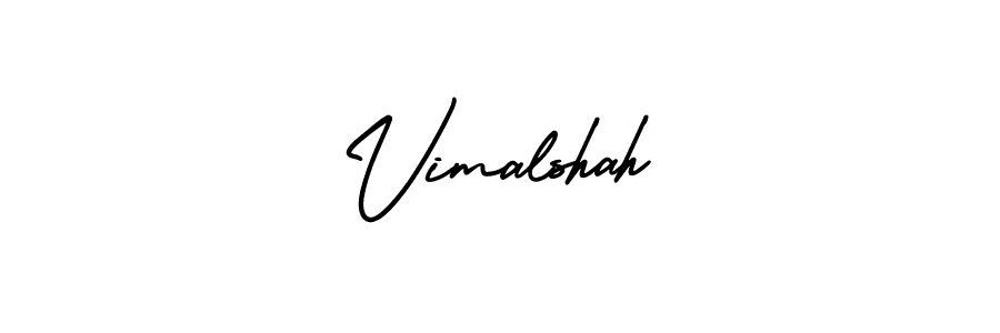 How to Draw Vimalshah signature style? AmerikaSignatureDemo-Regular is a latest design signature styles for name Vimalshah. Vimalshah signature style 3 images and pictures png