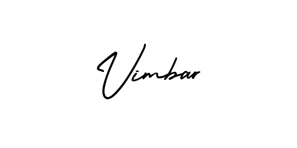 Also we have Vimbar name is the best signature style. Create professional handwritten signature collection using AmerikaSignatureDemo-Regular autograph style. Vimbar signature style 3 images and pictures png