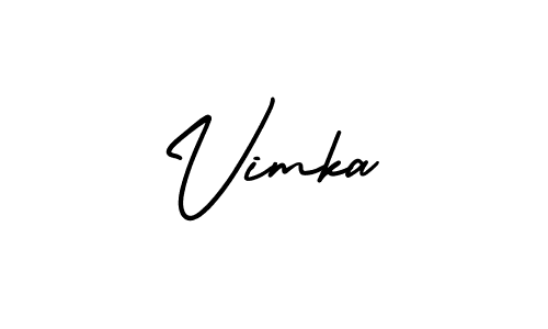 Similarly AmerikaSignatureDemo-Regular is the best handwritten signature design. Signature creator online .You can use it as an online autograph creator for name Vimka. Vimka signature style 3 images and pictures png