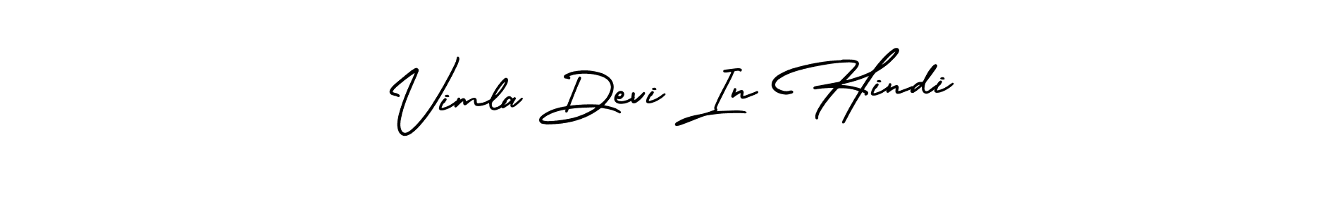 Also You can easily find your signature by using the search form. We will create Vimla Devi In Hindi name handwritten signature images for you free of cost using AmerikaSignatureDemo-Regular sign style. Vimla Devi In Hindi signature style 3 images and pictures png