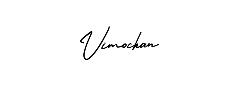 AmerikaSignatureDemo-Regular is a professional signature style that is perfect for those who want to add a touch of class to their signature. It is also a great choice for those who want to make their signature more unique. Get Vimochan name to fancy signature for free. Vimochan signature style 3 images and pictures png