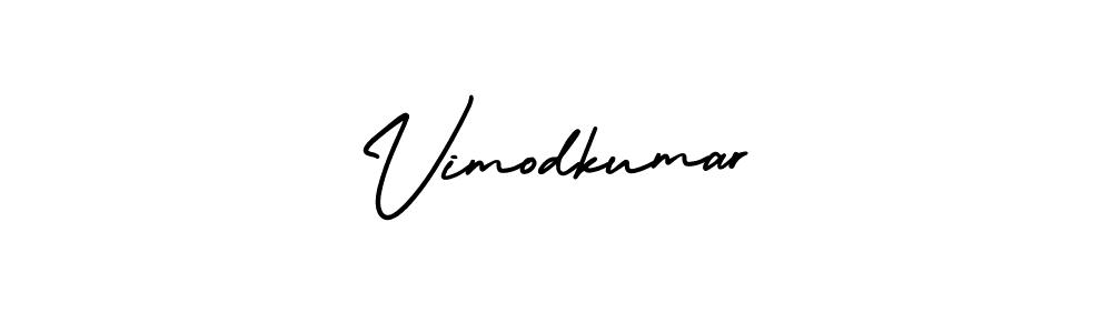 Make a beautiful signature design for name Vimodkumar. With this signature (AmerikaSignatureDemo-Regular) style, you can create a handwritten signature for free. Vimodkumar signature style 3 images and pictures png