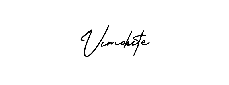 Similarly AmerikaSignatureDemo-Regular is the best handwritten signature design. Signature creator online .You can use it as an online autograph creator for name Vimohite. Vimohite signature style 3 images and pictures png