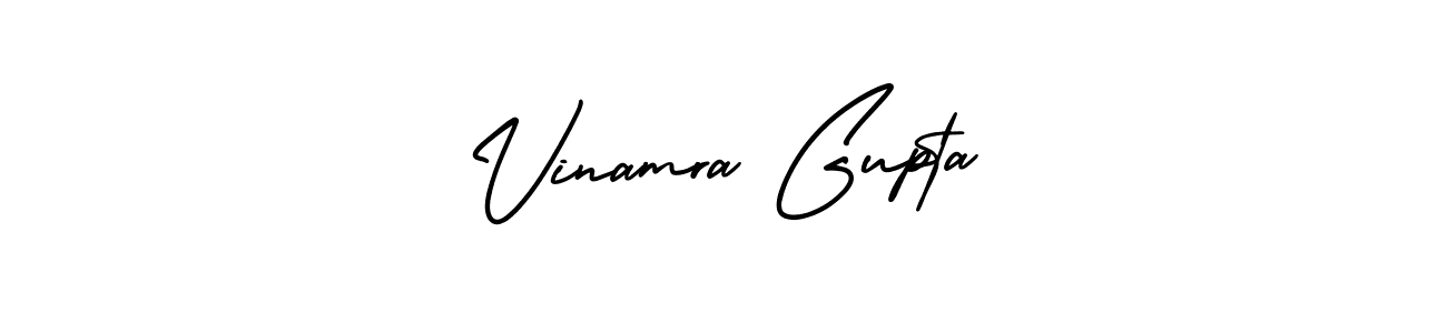 This is the best signature style for the Vinamra Gupta name. Also you like these signature font (AmerikaSignatureDemo-Regular). Mix name signature. Vinamra Gupta signature style 3 images and pictures png