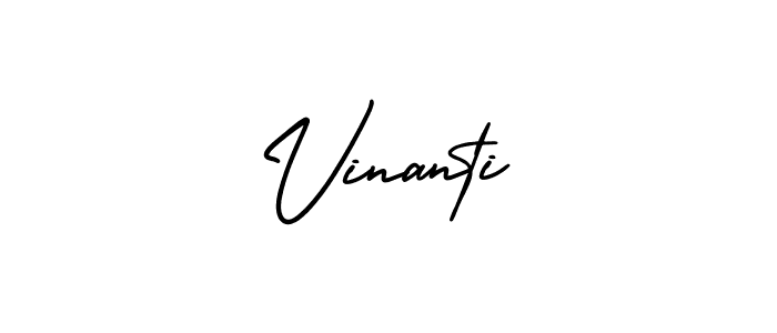 How to make Vinanti signature? AmerikaSignatureDemo-Regular is a professional autograph style. Create handwritten signature for Vinanti name. Vinanti signature style 3 images and pictures png