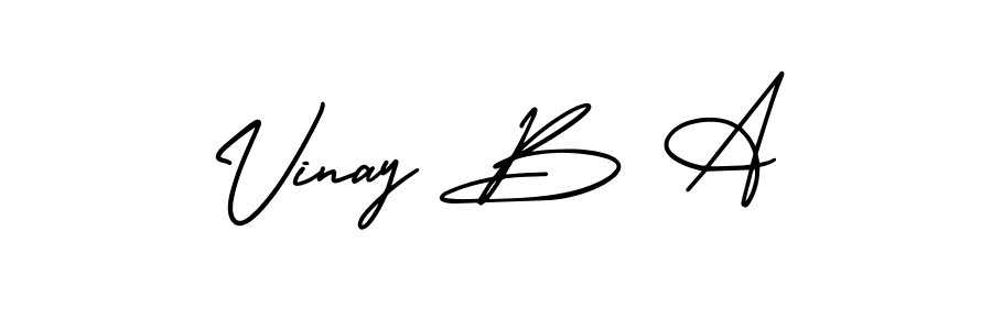 Similarly AmerikaSignatureDemo-Regular is the best handwritten signature design. Signature creator online .You can use it as an online autograph creator for name Vinay B A. Vinay B A signature style 3 images and pictures png