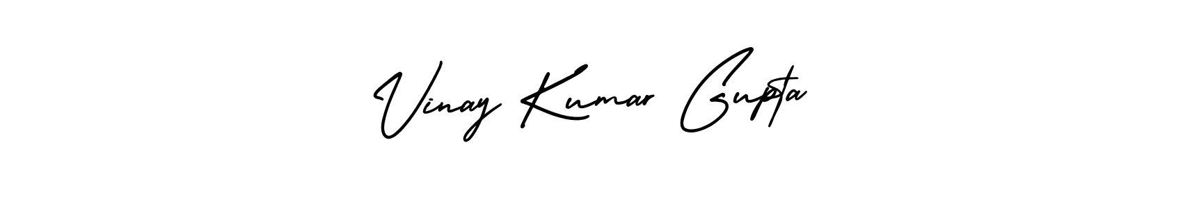 Design your own signature with our free online signature maker. With this signature software, you can create a handwritten (AmerikaSignatureDemo-Regular) signature for name Vinay Kumar Gupta. Vinay Kumar Gupta signature style 3 images and pictures png