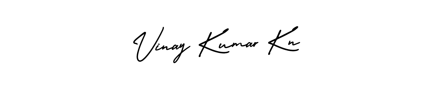 Also You can easily find your signature by using the search form. We will create Vinay Kumar Kn name handwritten signature images for you free of cost using AmerikaSignatureDemo-Regular sign style. Vinay Kumar Kn signature style 3 images and pictures png