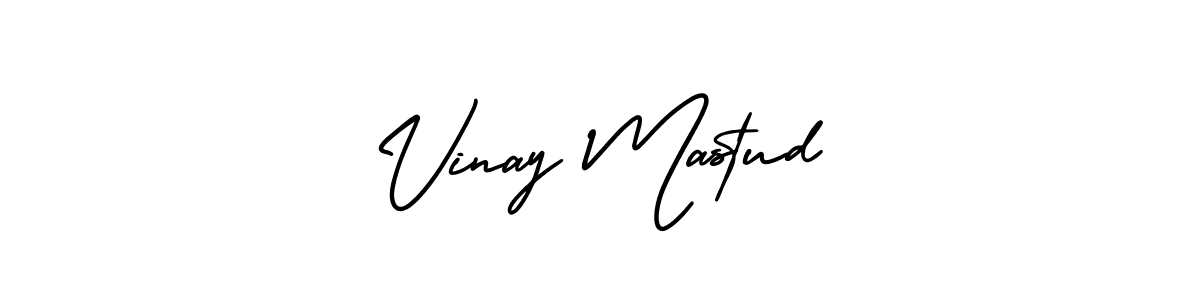 Similarly AmerikaSignatureDemo-Regular is the best handwritten signature design. Signature creator online .You can use it as an online autograph creator for name Vinay Mastud. Vinay Mastud signature style 3 images and pictures png