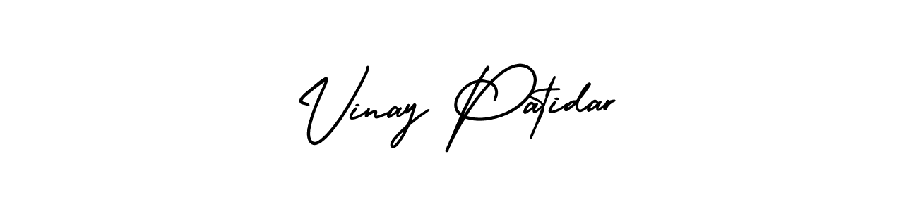 Best and Professional Signature Style for Vinay Patidar. AmerikaSignatureDemo-Regular Best Signature Style Collection. Vinay Patidar signature style 3 images and pictures png