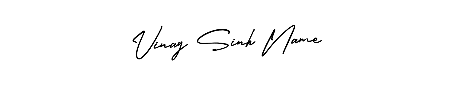 How to make Vinay Sinh Name signature? AmerikaSignatureDemo-Regular is a professional autograph style. Create handwritten signature for Vinay Sinh Name name. Vinay Sinh Name signature style 3 images and pictures png