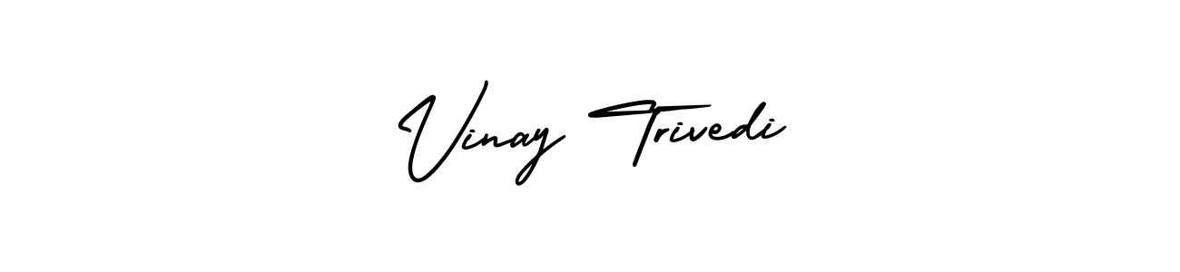 Make a beautiful signature design for name Vinay Trivedi. Use this online signature maker to create a handwritten signature for free. Vinay Trivedi signature style 3 images and pictures png