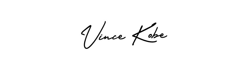 Best and Professional Signature Style for Vince Kobe. AmerikaSignatureDemo-Regular Best Signature Style Collection. Vince Kobe signature style 3 images and pictures png