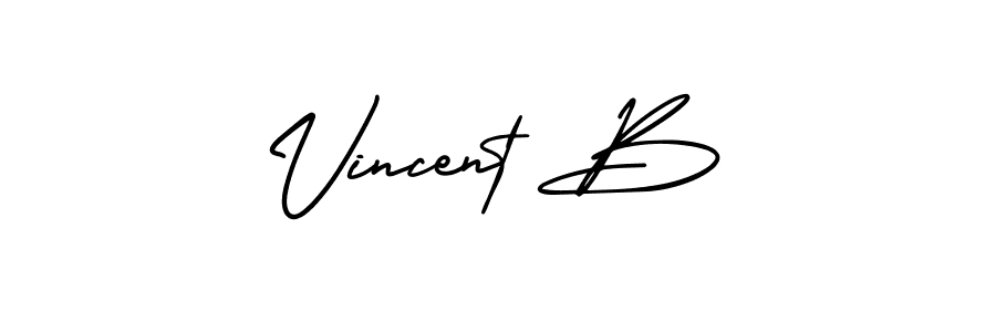 Once you've used our free online signature maker to create your best signature AmerikaSignatureDemo-Regular style, it's time to enjoy all of the benefits that Vincent B name signing documents. Vincent B signature style 3 images and pictures png