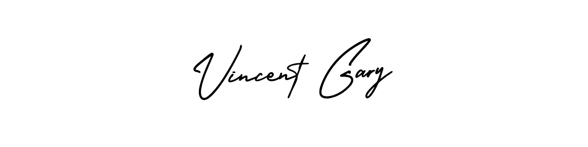 It looks lik you need a new signature style for name Vincent Gary. Design unique handwritten (AmerikaSignatureDemo-Regular) signature with our free signature maker in just a few clicks. Vincent Gary signature style 3 images and pictures png