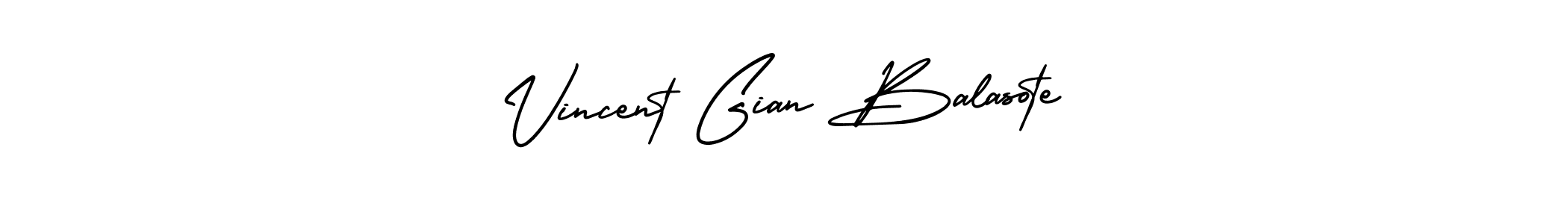 How to make Vincent Gian Balasote signature? AmerikaSignatureDemo-Regular is a professional autograph style. Create handwritten signature for Vincent Gian Balasote name. Vincent Gian Balasote signature style 3 images and pictures png