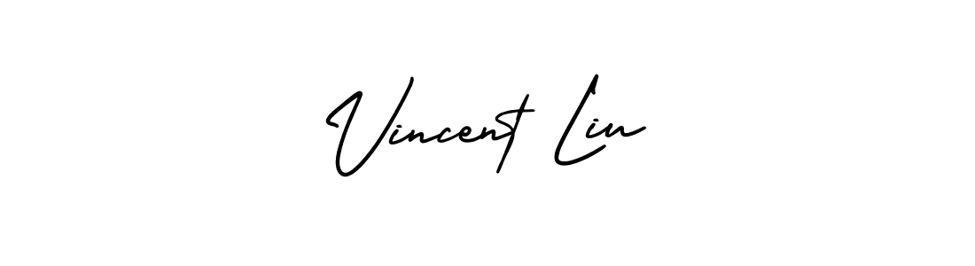 Make a beautiful signature design for name Vincent Liu. Use this online signature maker to create a handwritten signature for free. Vincent Liu signature style 3 images and pictures png