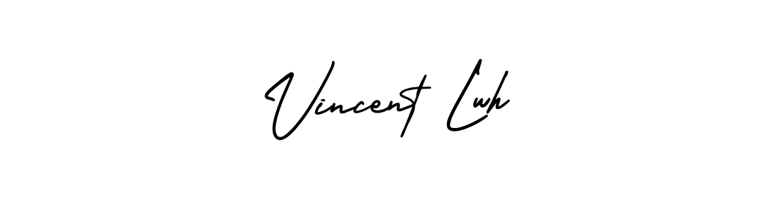 Make a short Vincent Lwh signature style. Manage your documents anywhere anytime using AmerikaSignatureDemo-Regular. Create and add eSignatures, submit forms, share and send files easily. Vincent Lwh signature style 3 images and pictures png