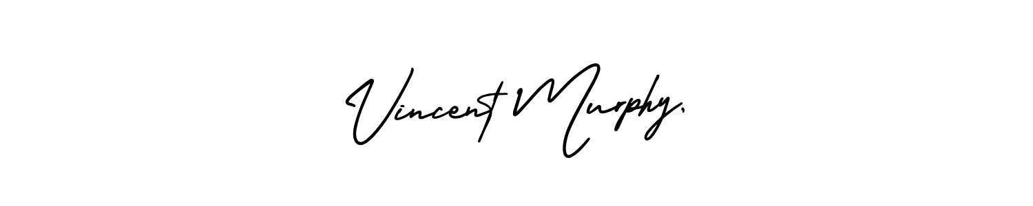 AmerikaSignatureDemo-Regular is a professional signature style that is perfect for those who want to add a touch of class to their signature. It is also a great choice for those who want to make their signature more unique. Get Vincent Murphy, name to fancy signature for free. Vincent Murphy, signature style 3 images and pictures png