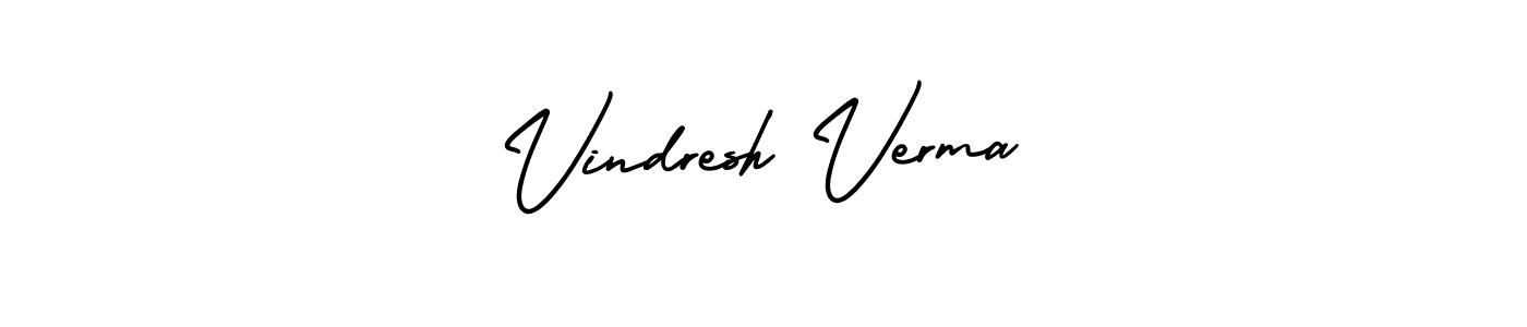 Vindresh Verma stylish signature style. Best Handwritten Sign (AmerikaSignatureDemo-Regular) for my name. Handwritten Signature Collection Ideas for my name Vindresh Verma. Vindresh Verma signature style 3 images and pictures png