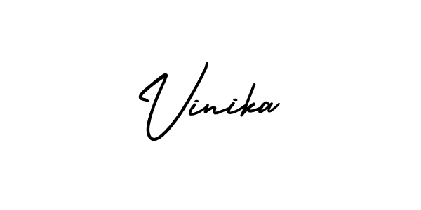 Once you've used our free online signature maker to create your best signature AmerikaSignatureDemo-Regular style, it's time to enjoy all of the benefits that Vinika name signing documents. Vinika signature style 3 images and pictures png