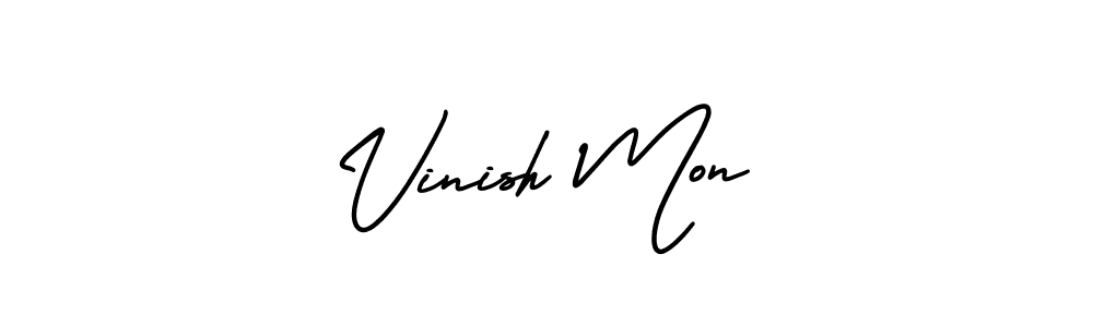 Here are the top 10 professional signature styles for the name Vinish Mon. These are the best autograph styles you can use for your name. Vinish Mon signature style 3 images and pictures png