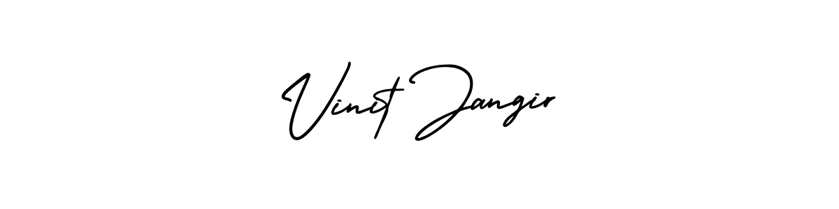 Best and Professional Signature Style for Vinit Jangir. AmerikaSignatureDemo-Regular Best Signature Style Collection. Vinit Jangir signature style 3 images and pictures png