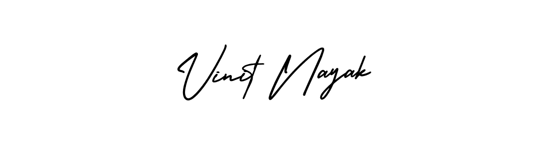 This is the best signature style for the Vinit Nayak name. Also you like these signature font (AmerikaSignatureDemo-Regular). Mix name signature. Vinit Nayak signature style 3 images and pictures png