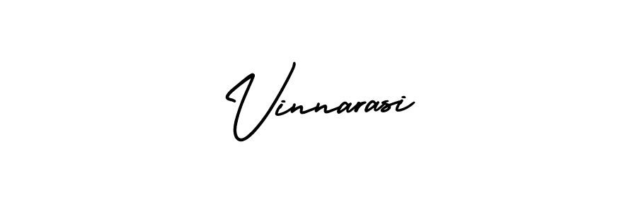 Vinnarasi stylish signature style. Best Handwritten Sign (AmerikaSignatureDemo-Regular) for my name. Handwritten Signature Collection Ideas for my name Vinnarasi. Vinnarasi signature style 3 images and pictures png