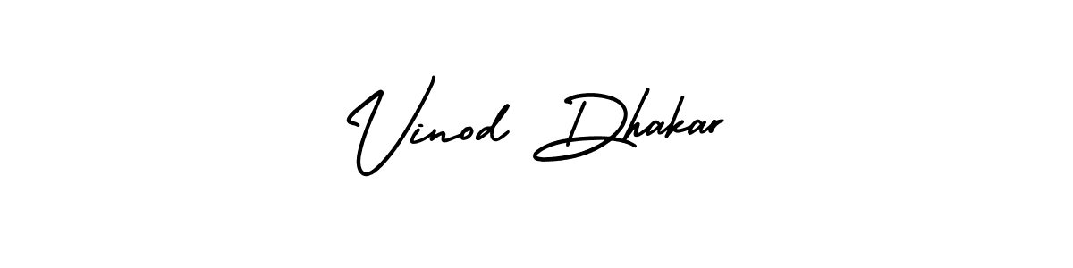 Best and Professional Signature Style for Vinod Dhakar. AmerikaSignatureDemo-Regular Best Signature Style Collection. Vinod Dhakar signature style 3 images and pictures png