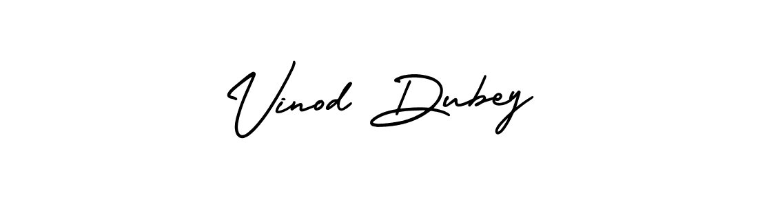 Make a beautiful signature design for name Vinod Dubey. Use this online signature maker to create a handwritten signature for free. Vinod Dubey signature style 3 images and pictures png