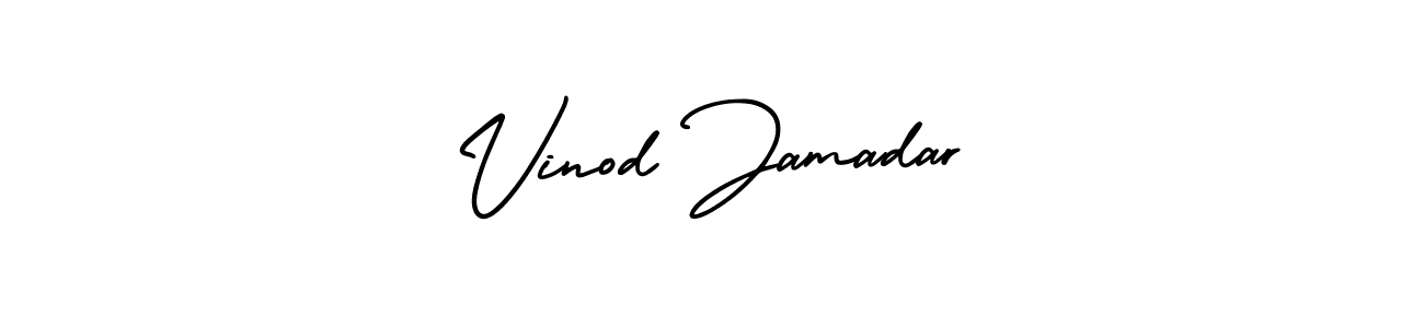 Best and Professional Signature Style for Vinod Jamadar. AmerikaSignatureDemo-Regular Best Signature Style Collection. Vinod Jamadar signature style 3 images and pictures png