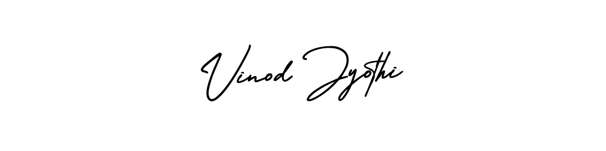 Make a beautiful signature design for name Vinod Jyothi. Use this online signature maker to create a handwritten signature for free. Vinod Jyothi signature style 3 images and pictures png