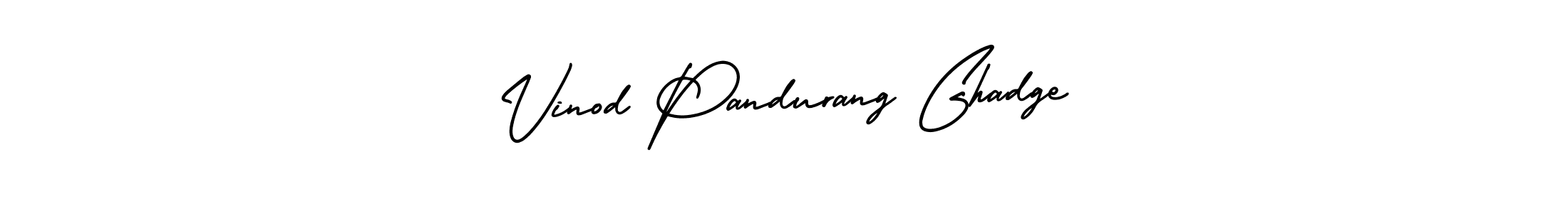 Also we have Vinod Pandurang Ghadge name is the best signature style. Create professional handwritten signature collection using AmerikaSignatureDemo-Regular autograph style. Vinod Pandurang Ghadge signature style 3 images and pictures png