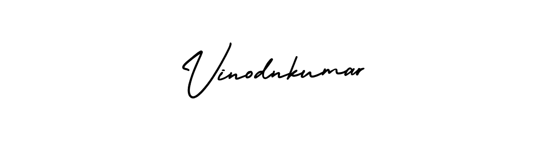 Use a signature maker to create a handwritten signature online. With this signature software, you can design (AmerikaSignatureDemo-Regular) your own signature for name Vinodnkumar. Vinodnkumar signature style 3 images and pictures png
