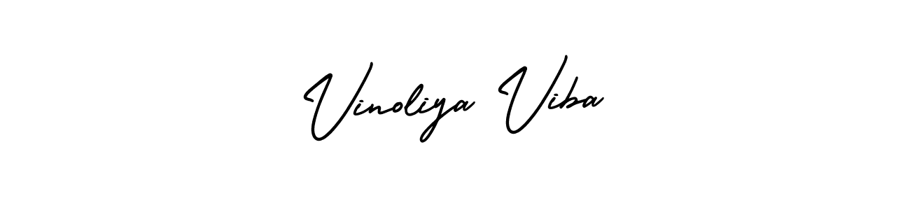 Similarly AmerikaSignatureDemo-Regular is the best handwritten signature design. Signature creator online .You can use it as an online autograph creator for name Vinoliya Viba. Vinoliya Viba signature style 3 images and pictures png