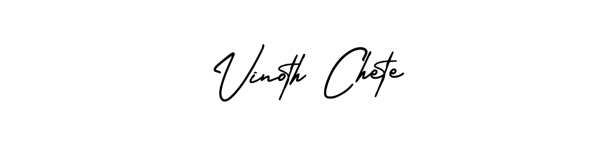 Check out images of Autograph of Vinoth Chete name. Actor Vinoth Chete Signature Style. AmerikaSignatureDemo-Regular is a professional sign style online. Vinoth Chete signature style 3 images and pictures png