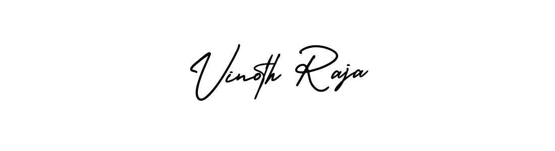 Make a beautiful signature design for name Vinoth Raja. Use this online signature maker to create a handwritten signature for free. Vinoth Raja signature style 3 images and pictures png