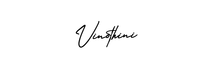 Also we have Vinothini name is the best signature style. Create professional handwritten signature collection using AmerikaSignatureDemo-Regular autograph style. Vinothini signature style 3 images and pictures png