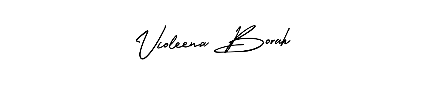 Make a beautiful signature design for name Violeena Borah. Use this online signature maker to create a handwritten signature for free. Violeena Borah signature style 3 images and pictures png