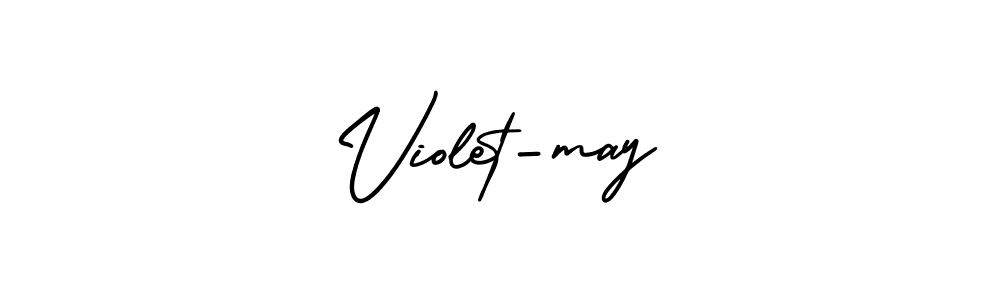 Best and Professional Signature Style for Violet-may. AmerikaSignatureDemo-Regular Best Signature Style Collection. Violet-may signature style 3 images and pictures png