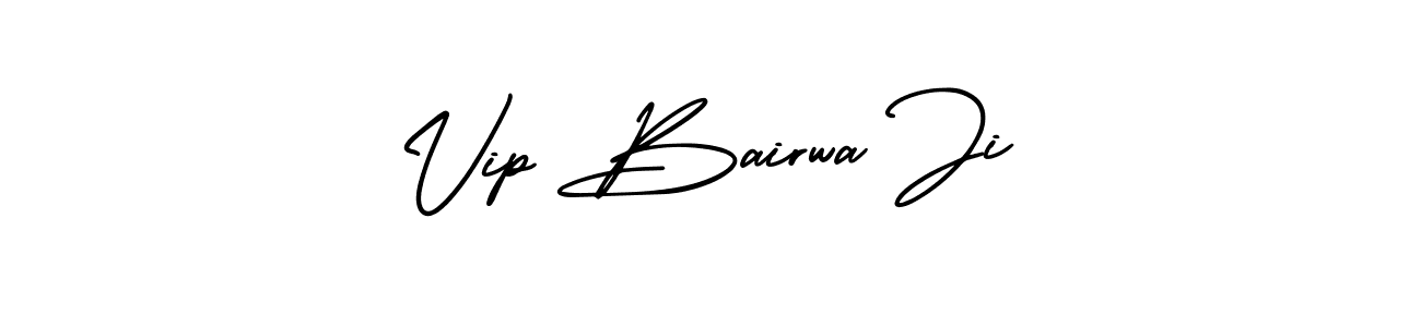 Make a beautiful signature design for name Vip Bairwa Ji. Use this online signature maker to create a handwritten signature for free. Vip Bairwa Ji signature style 3 images and pictures png