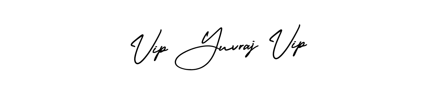 You can use this online signature creator to create a handwritten signature for the name Vip Yuvraj Vip. This is the best online autograph maker. Vip Yuvraj Vip signature style 3 images and pictures png