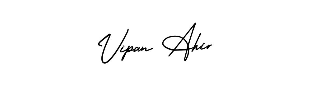 Check out images of Autograph of Vipan Ahir name. Actor Vipan Ahir Signature Style. AmerikaSignatureDemo-Regular is a professional sign style online. Vipan Ahir signature style 3 images and pictures png