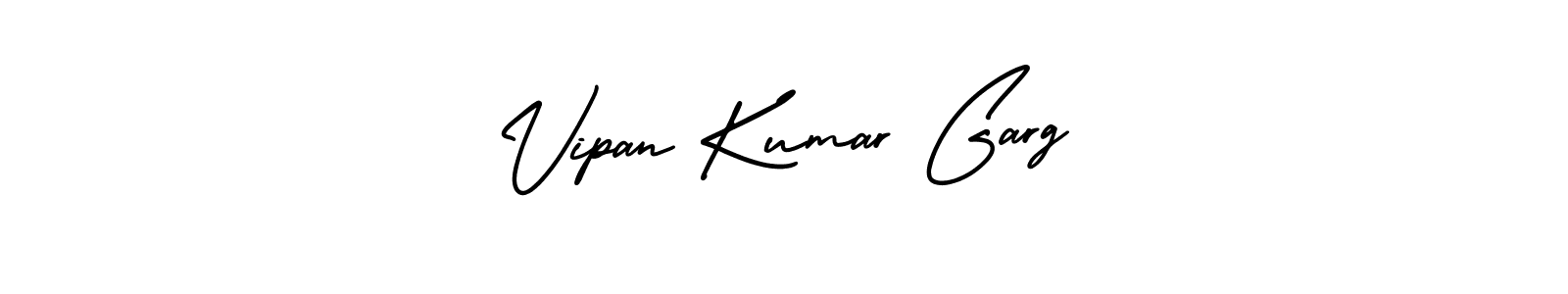 How to make Vipan Kumar Garg signature? AmerikaSignatureDemo-Regular is a professional autograph style. Create handwritten signature for Vipan Kumar Garg name. Vipan Kumar Garg signature style 3 images and pictures png