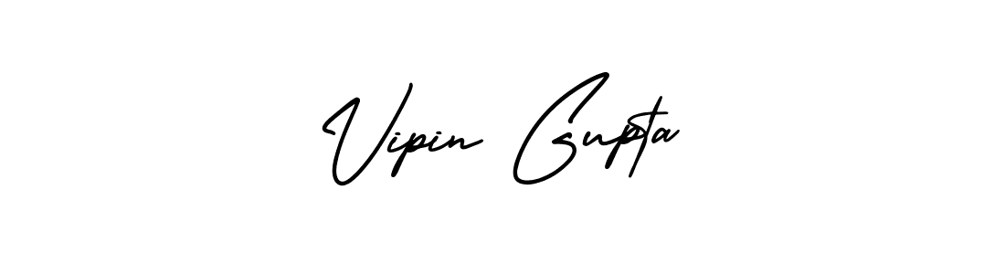 How to Draw Vipin Gupta signature style? AmerikaSignatureDemo-Regular is a latest design signature styles for name Vipin Gupta. Vipin Gupta signature style 3 images and pictures png